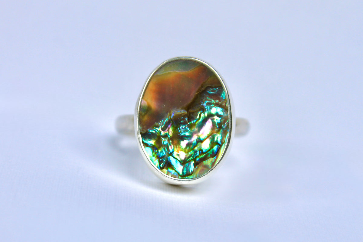 Abalone Ring 7