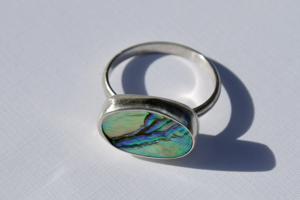 Abalone Ring 10.5
