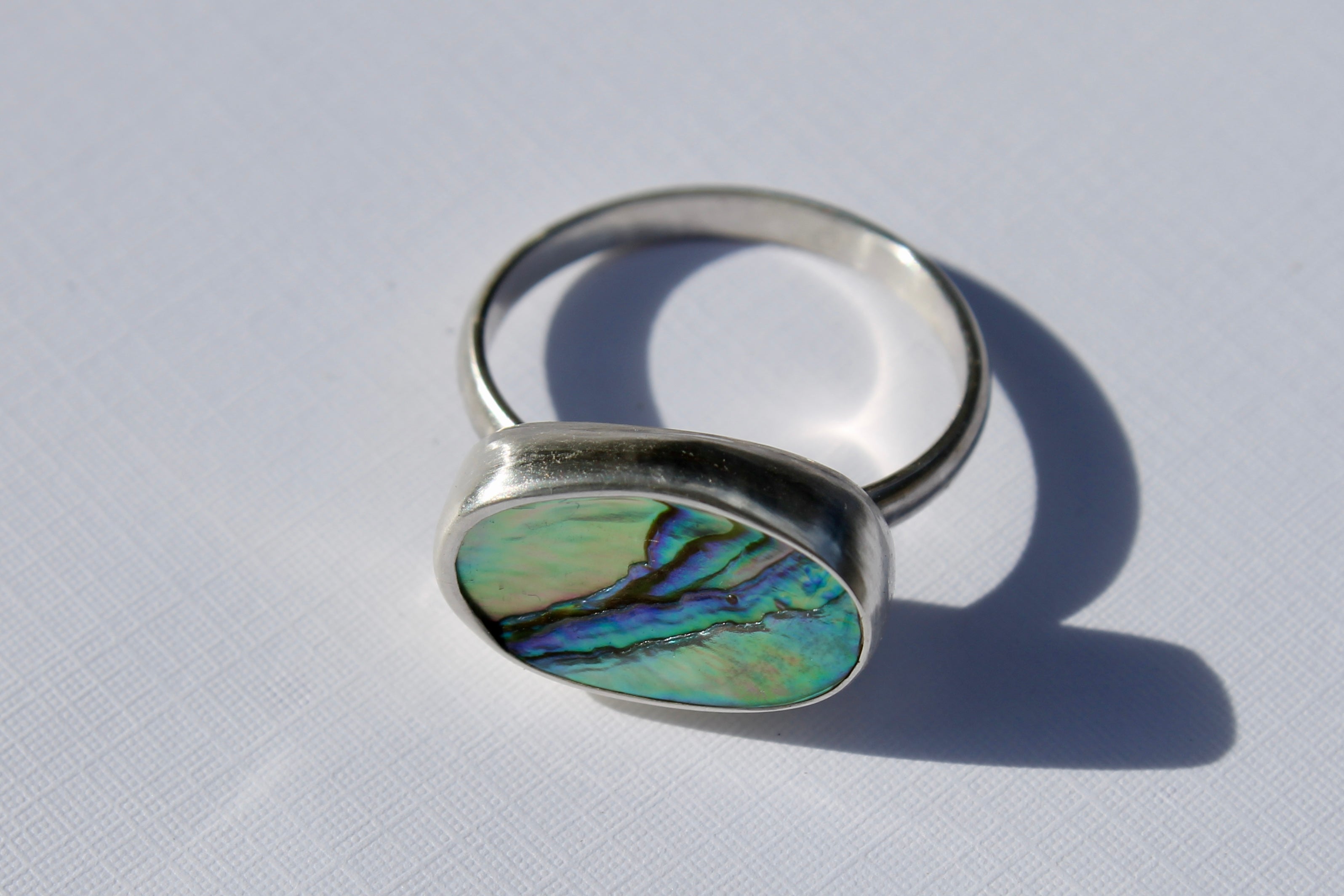 Abalone Ring 10.5