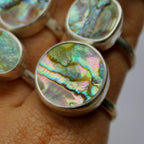 Abalone Ring 9.5