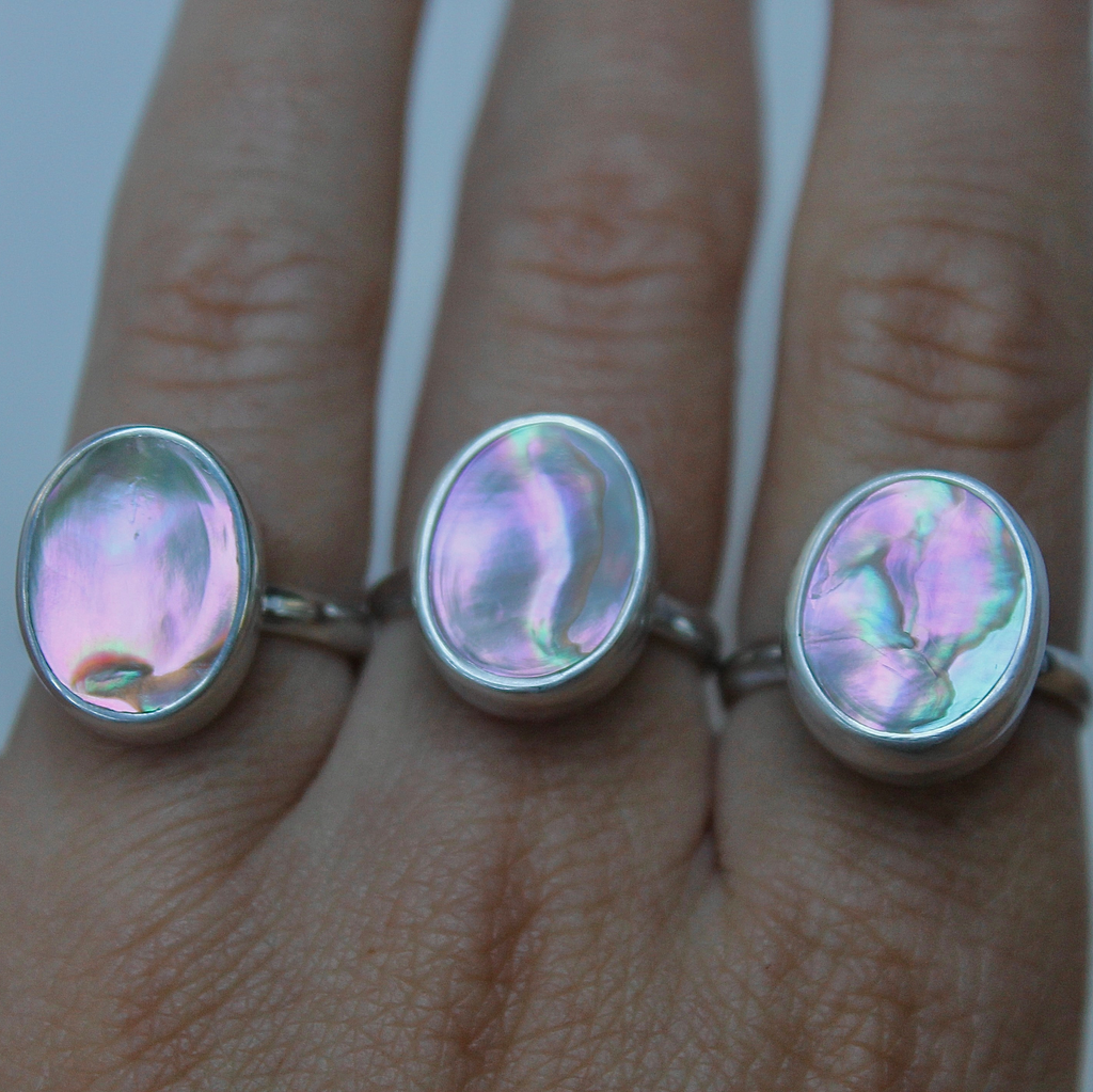Abalone Ring 7