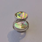 Double Abalone Ring 7