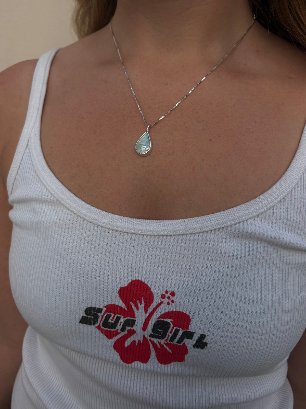 Tear Drop Abalone Pendant