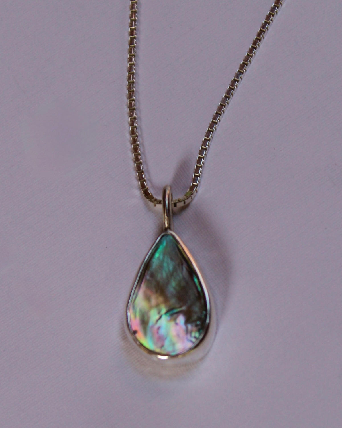 Tear Drop Abalone Pendant