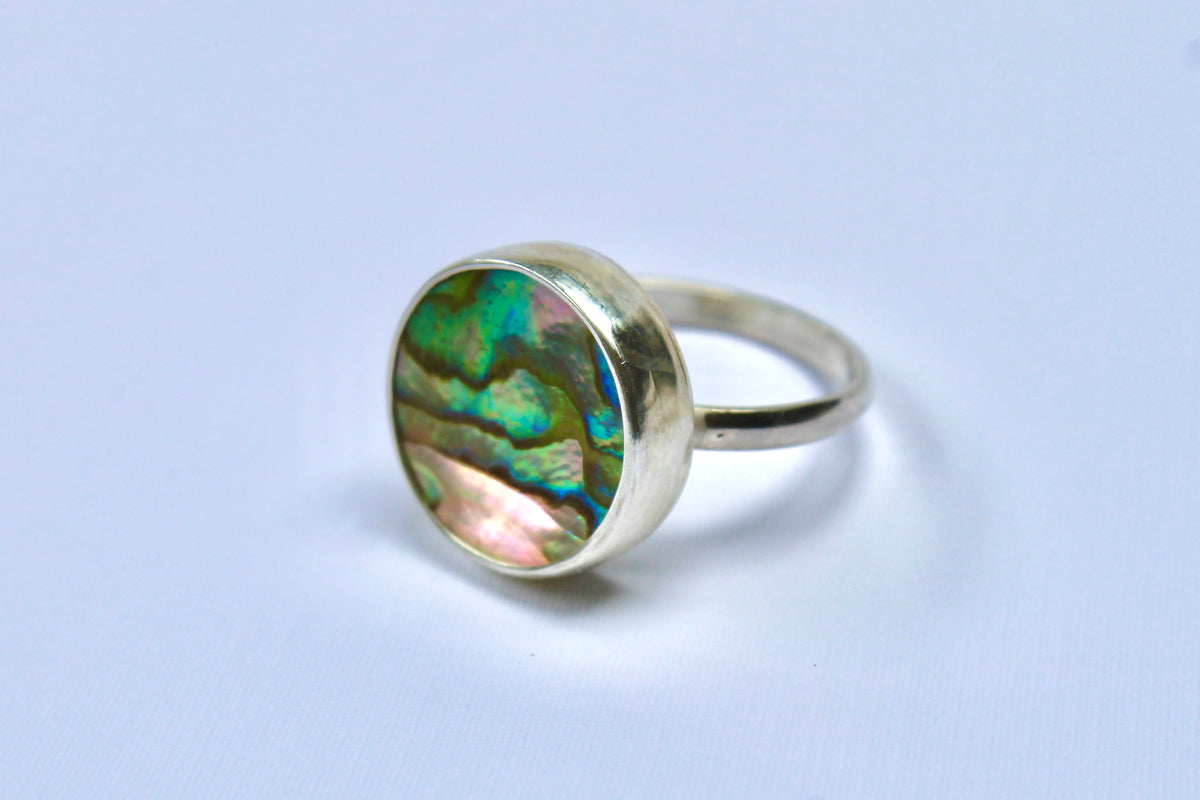 Abalone Ring 9.5