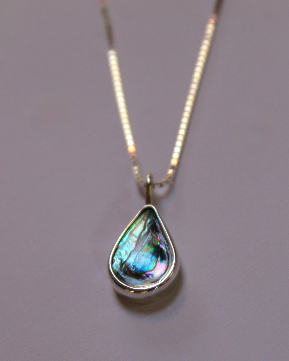 Tear Drop Abalone Pendant