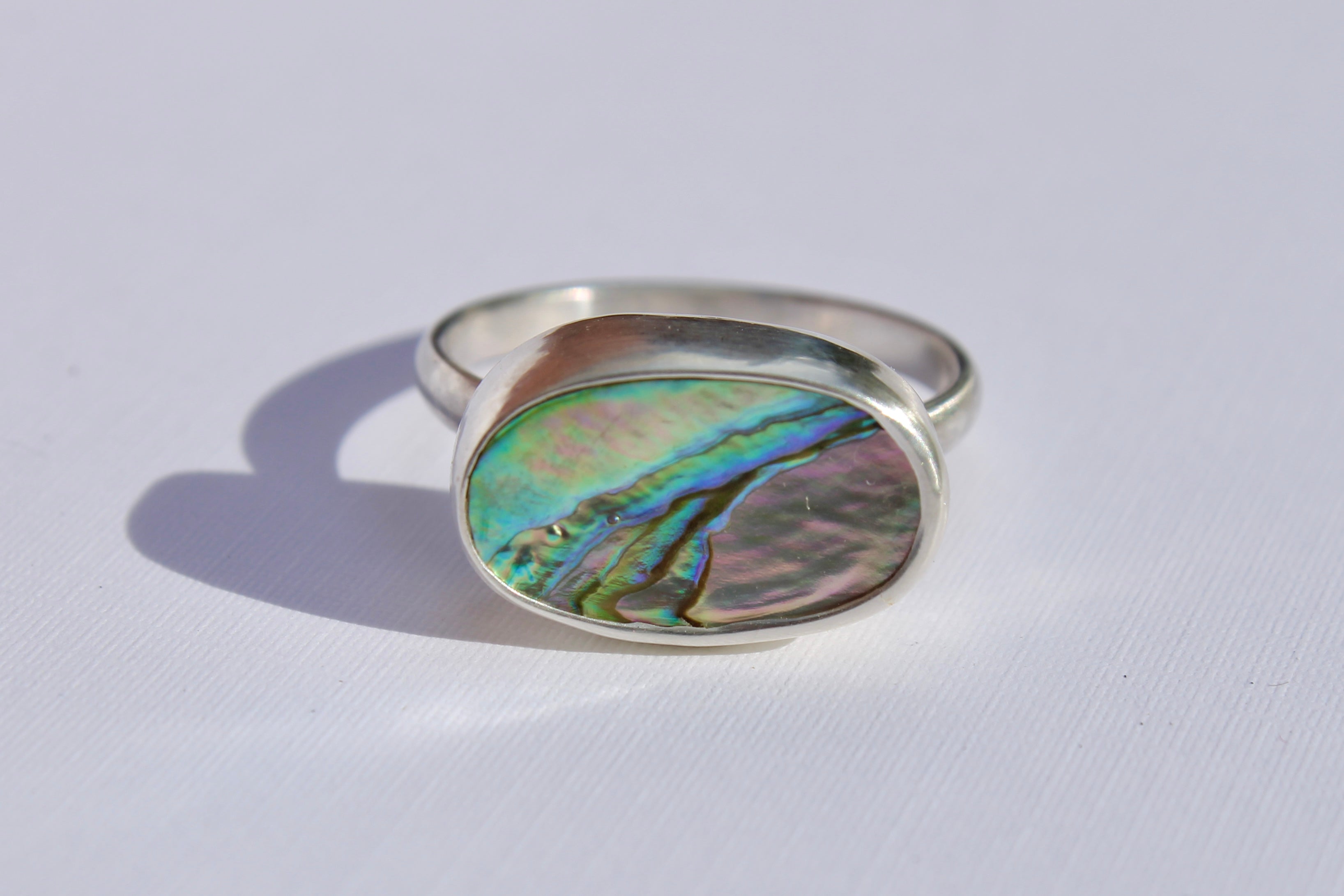 Abalone Ring 10.5