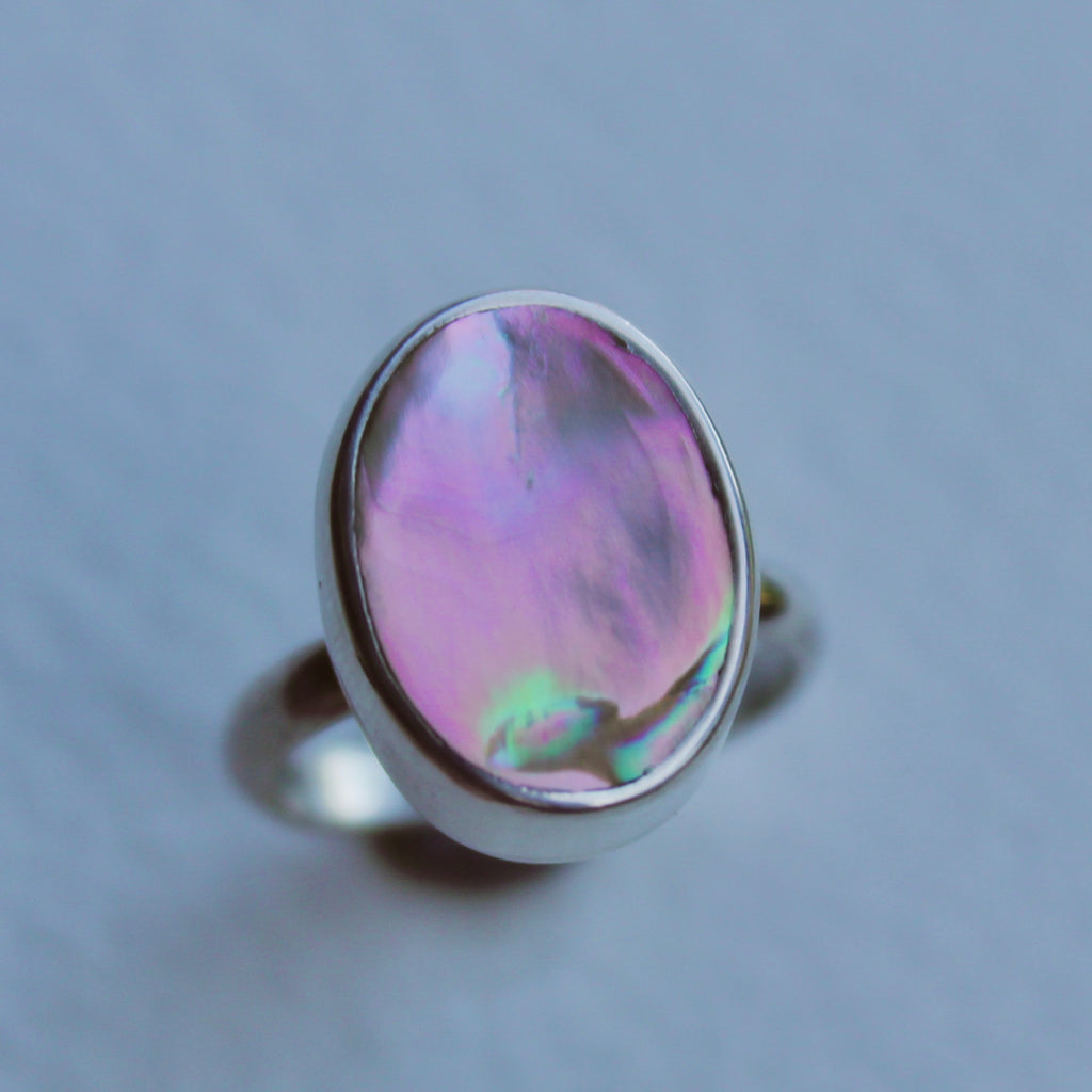 Abalone Ring 6