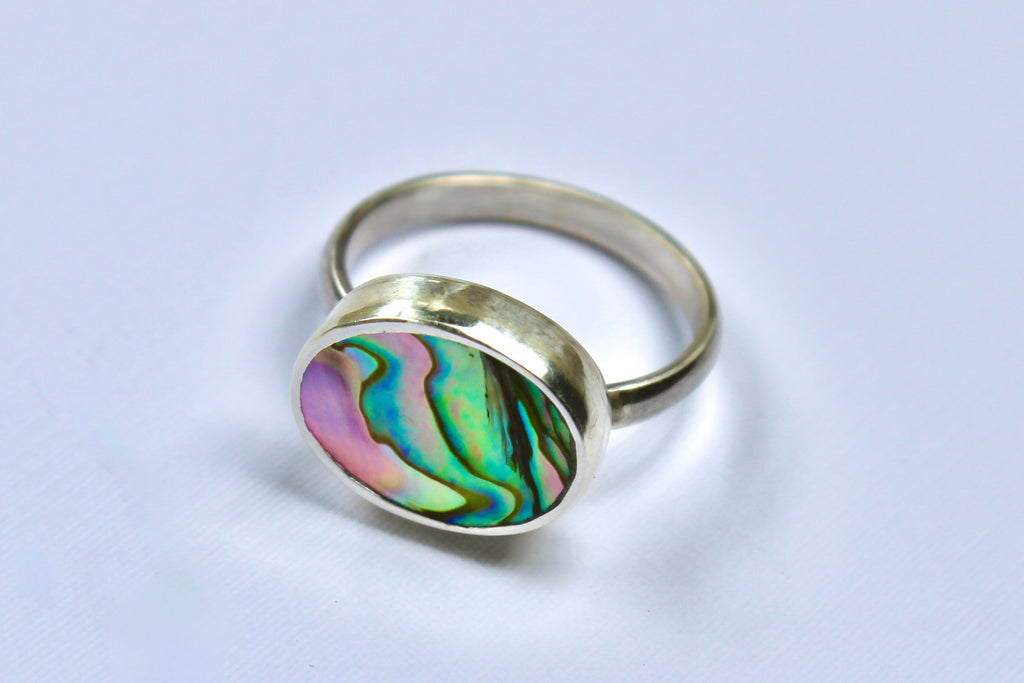 Abalone Ring 7