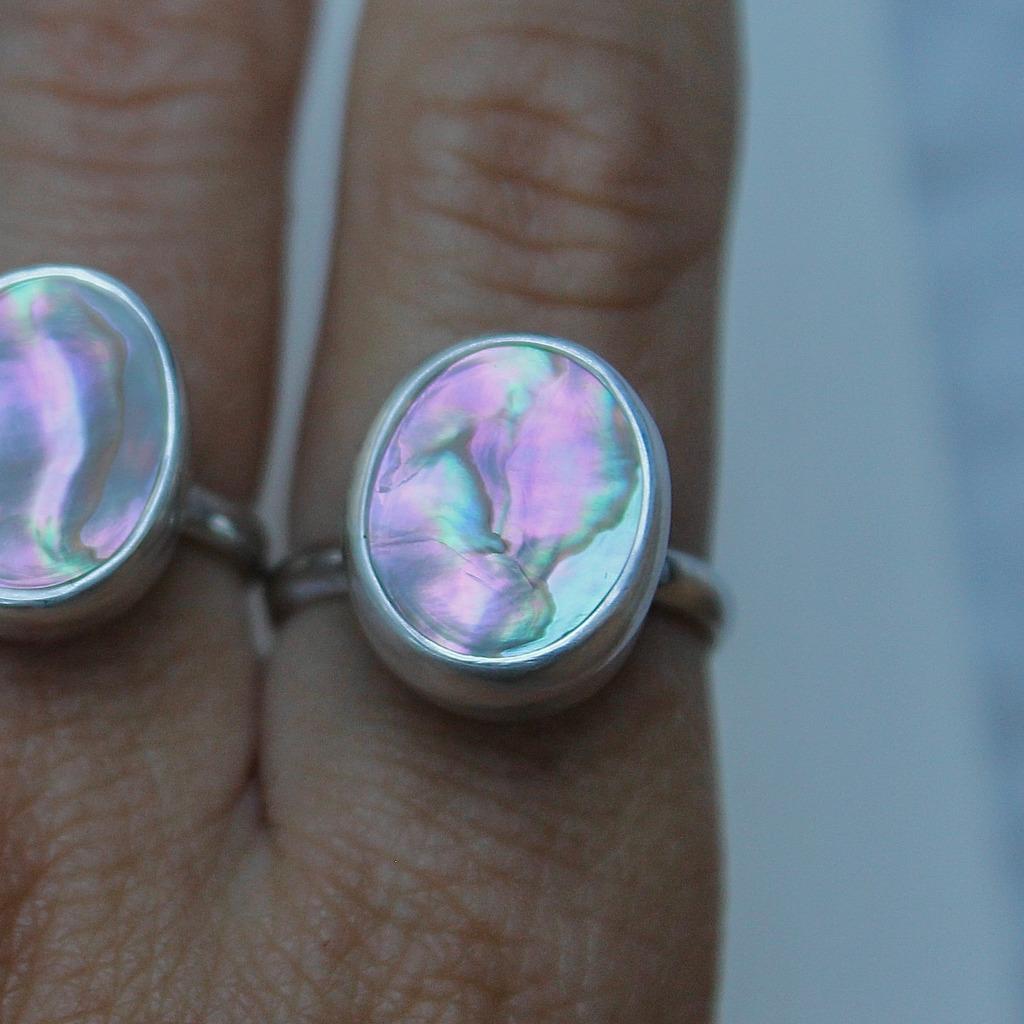 Abalone Ring 8