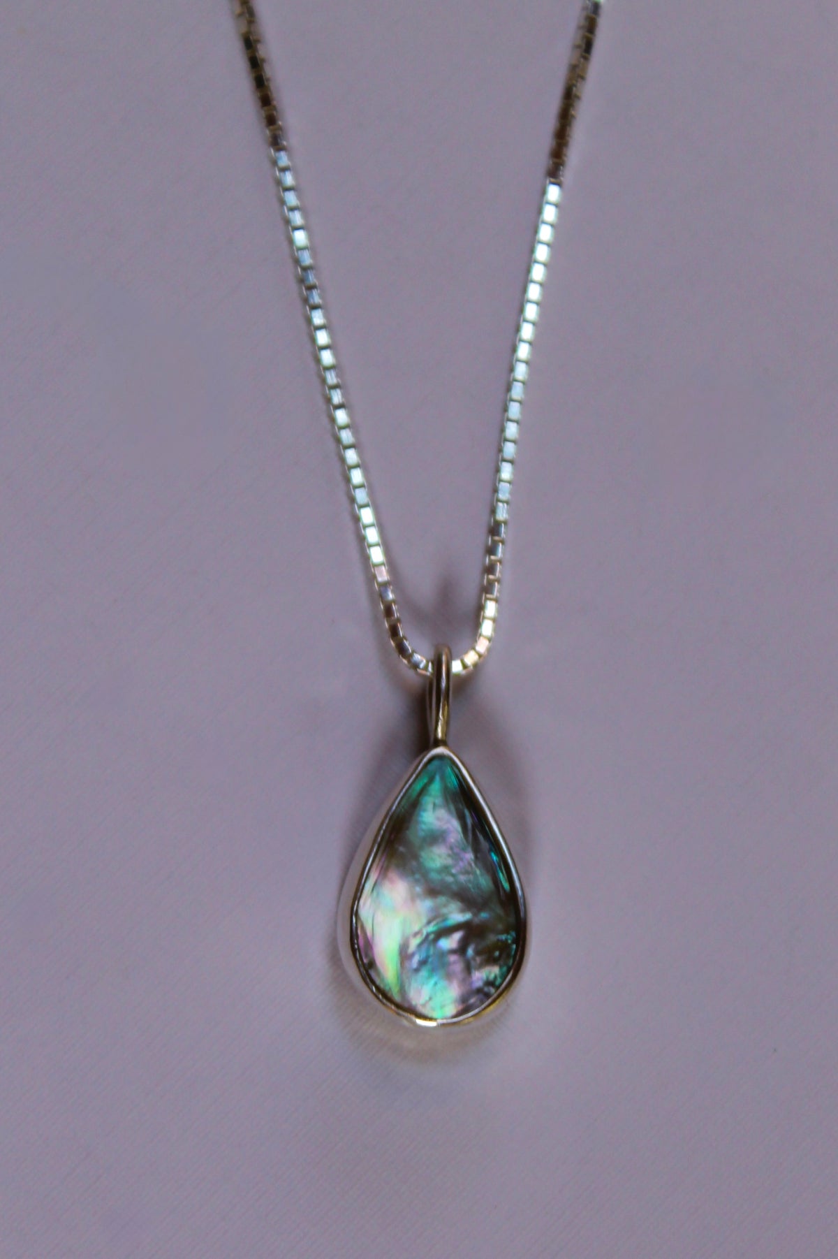 Tear Drop Abalone Pendant