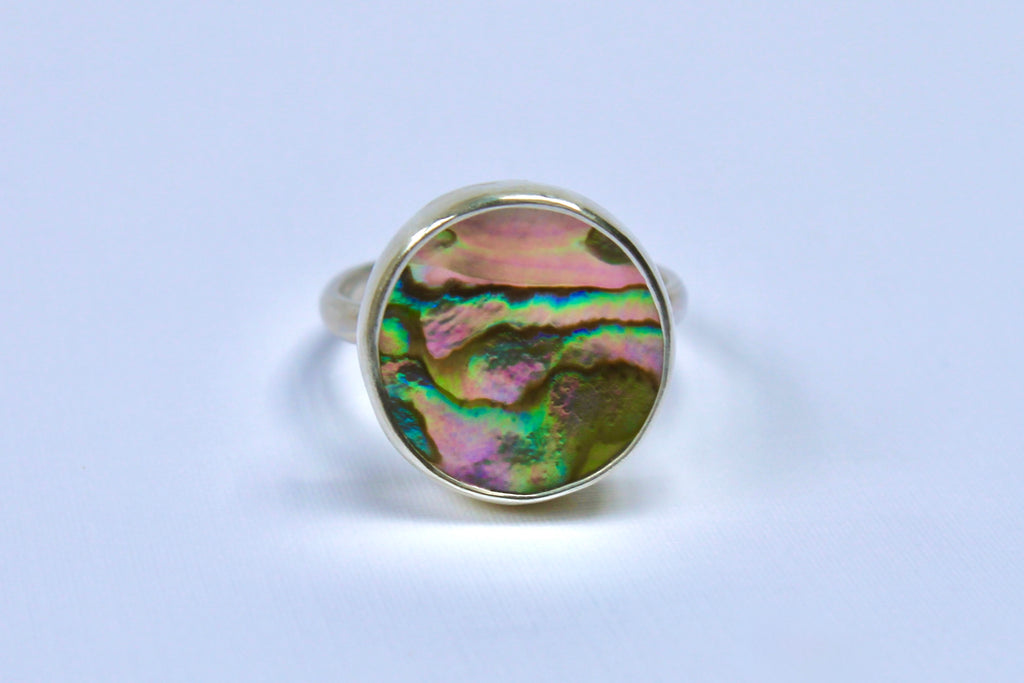 Abalone Ring 9.5