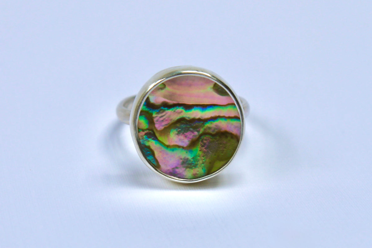 Abalone Ring 9.5