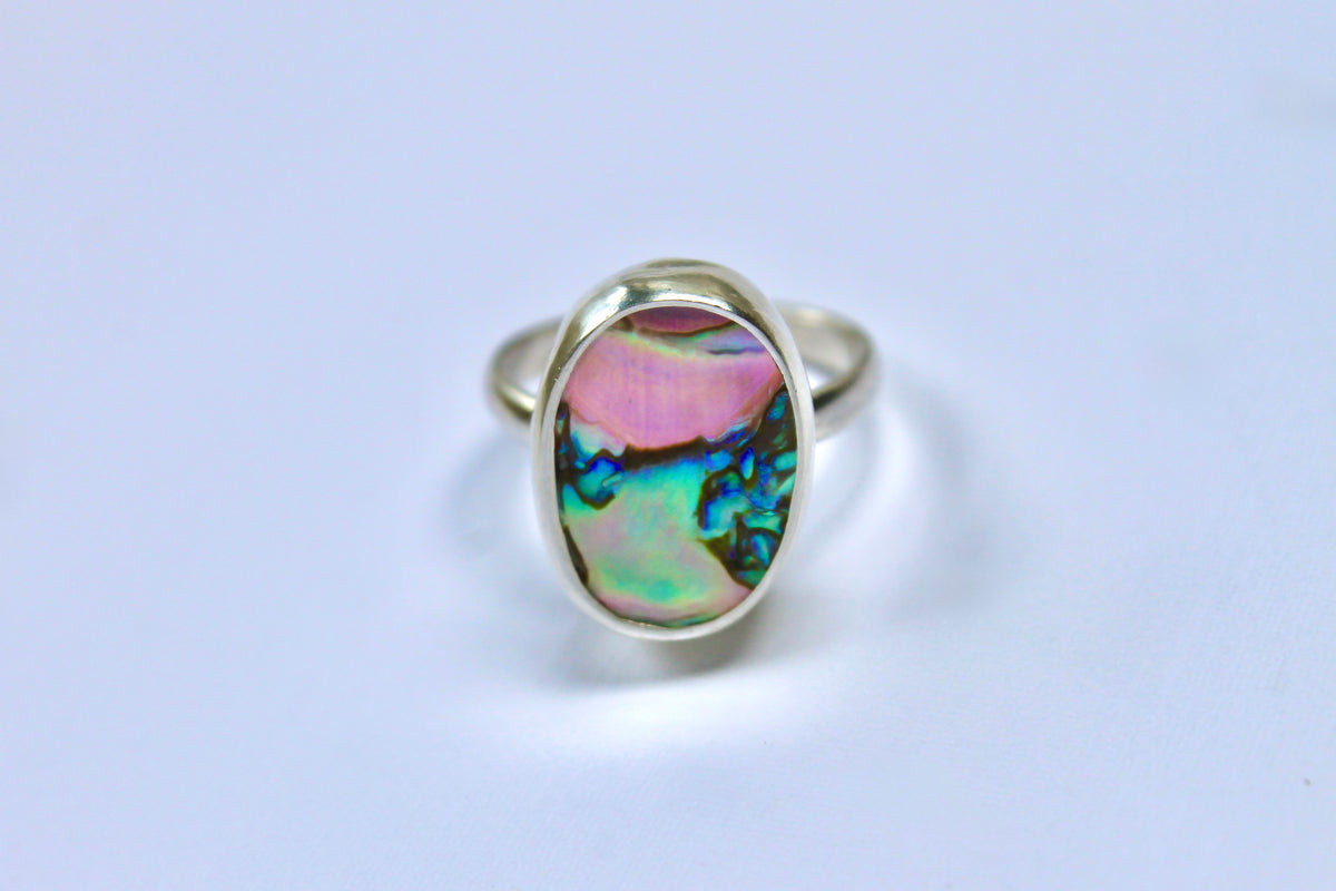 Abalone Ring 6
