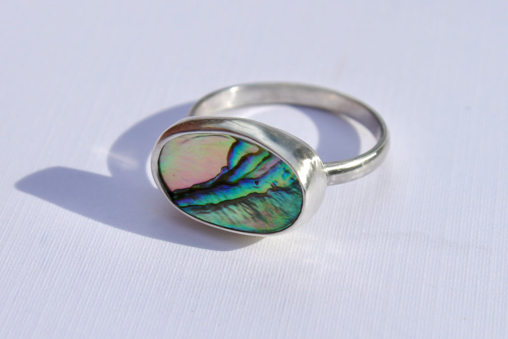 Abalone Ring 10.5