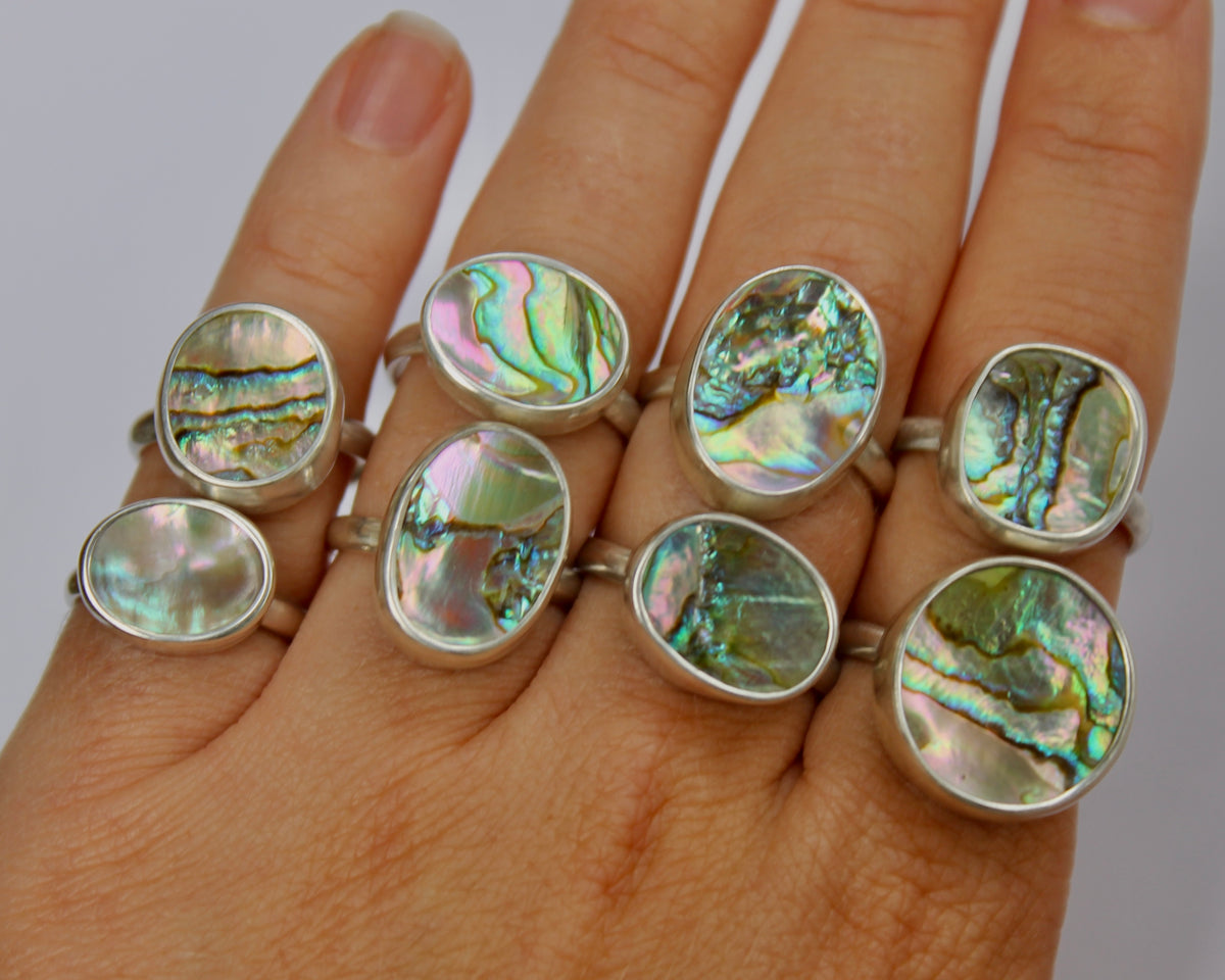 Abalone Ring 7