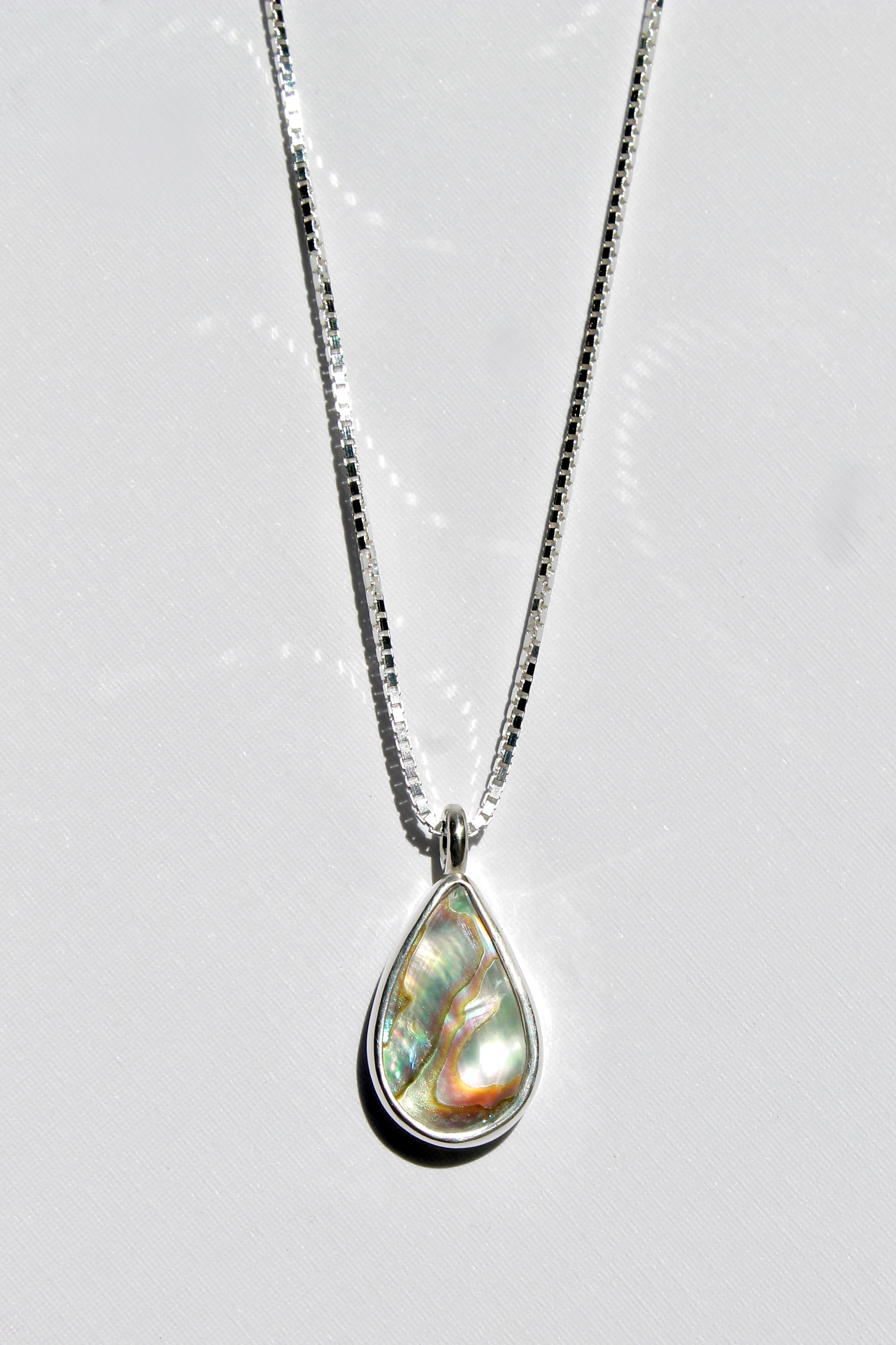 Tear Drop Abalone Pendant