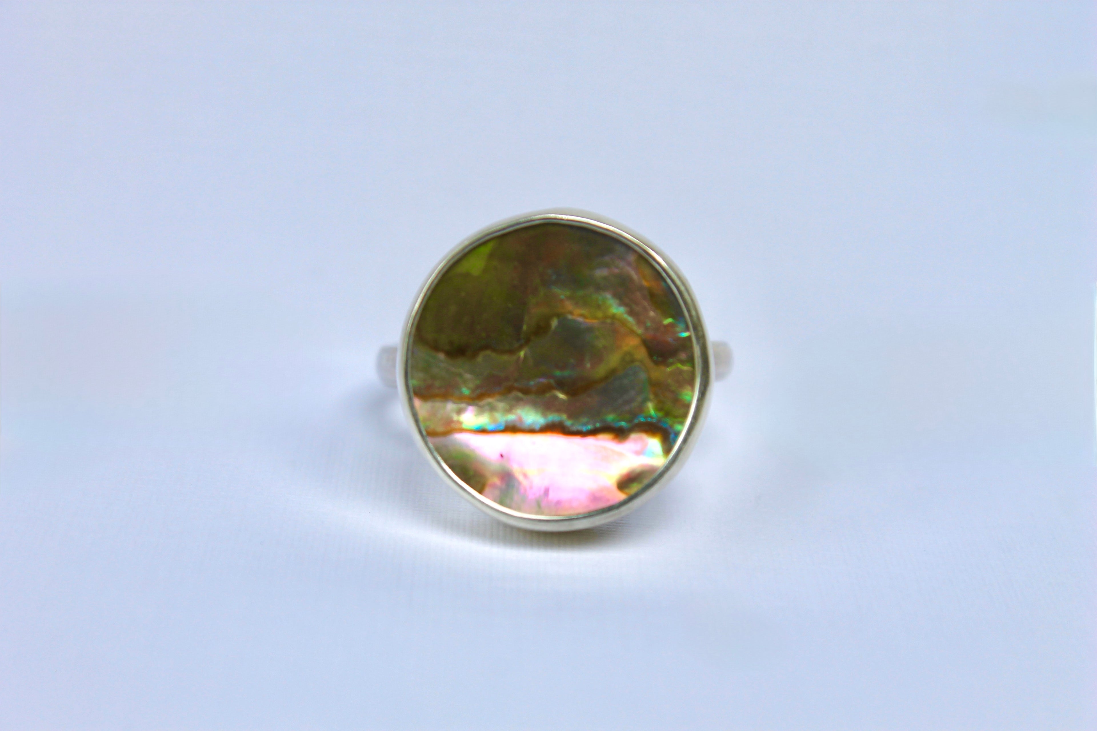 Abalone Ring 9.5