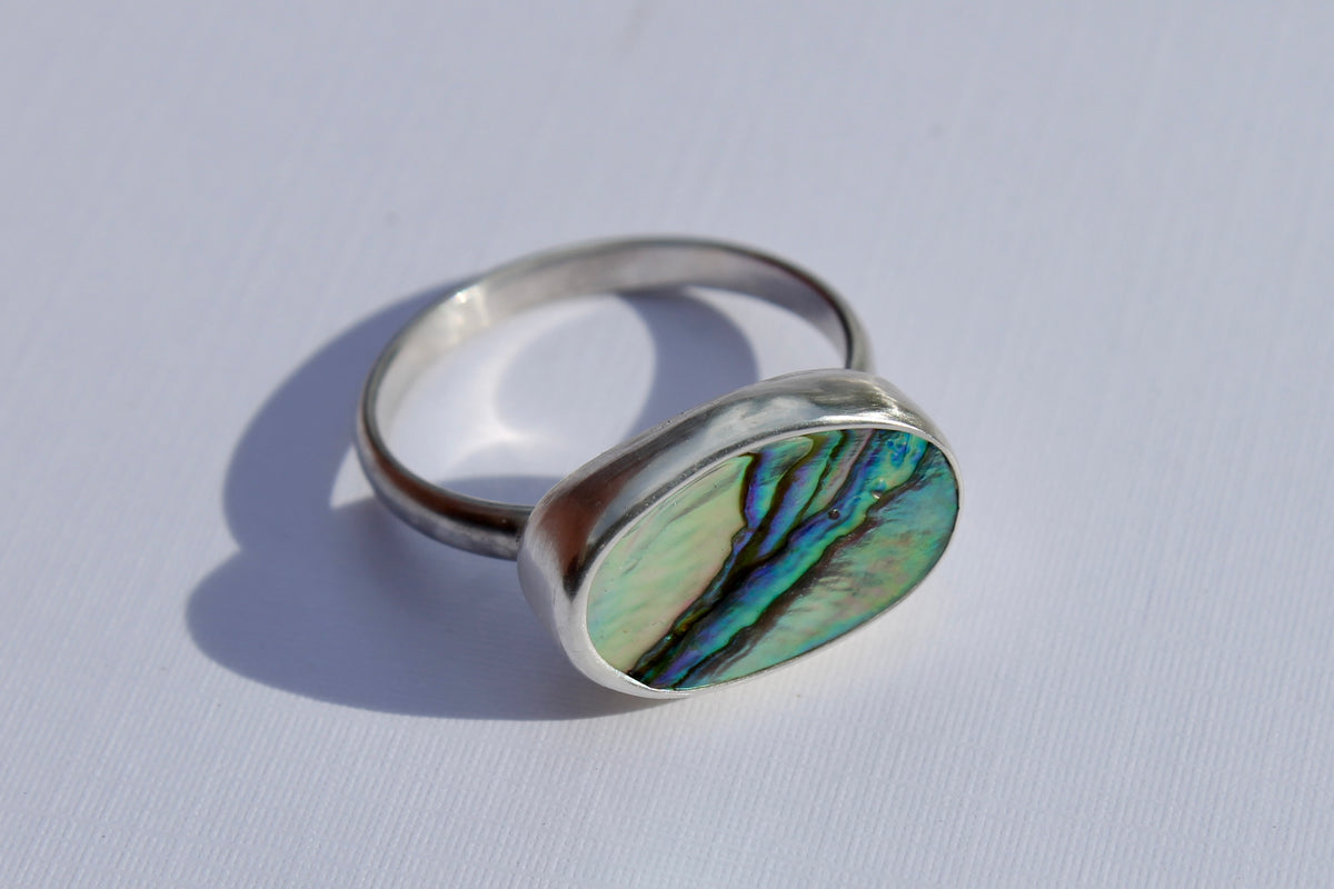 Abalone Ring 10.5