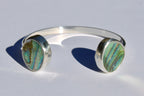 Double Abalone Cuff