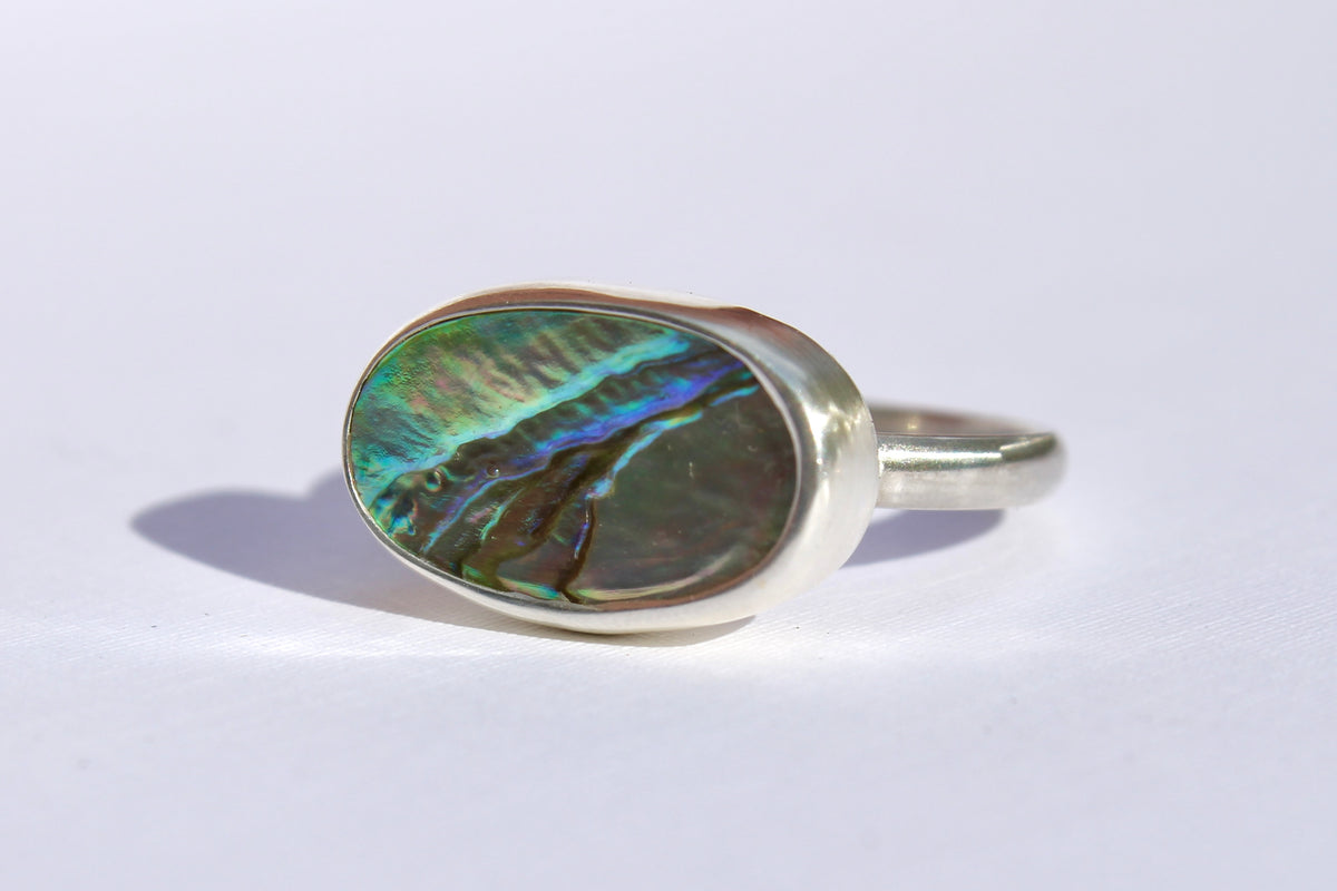 Abalone Ring 10.5
