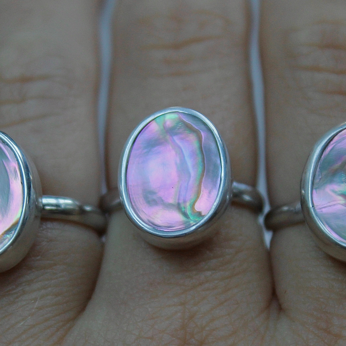 Abalone Ring 7