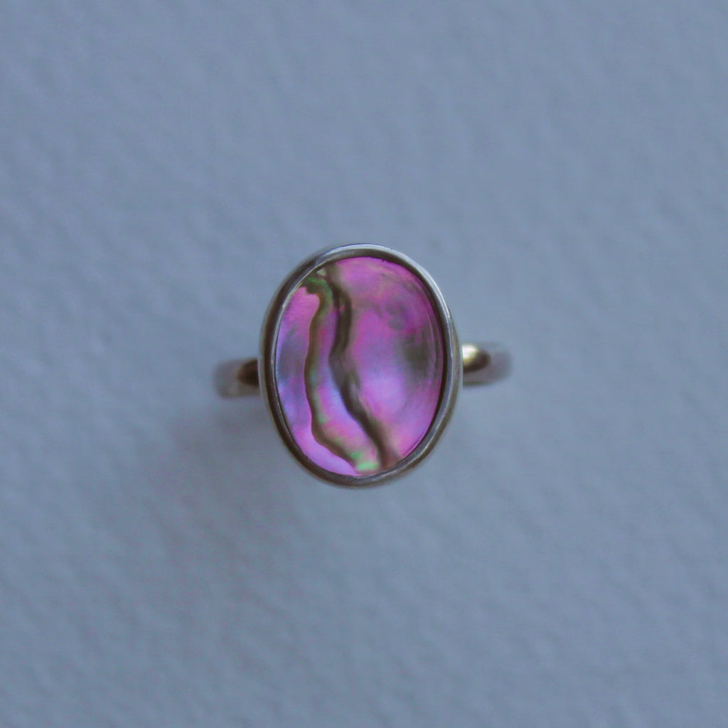 Abalone Ring 7