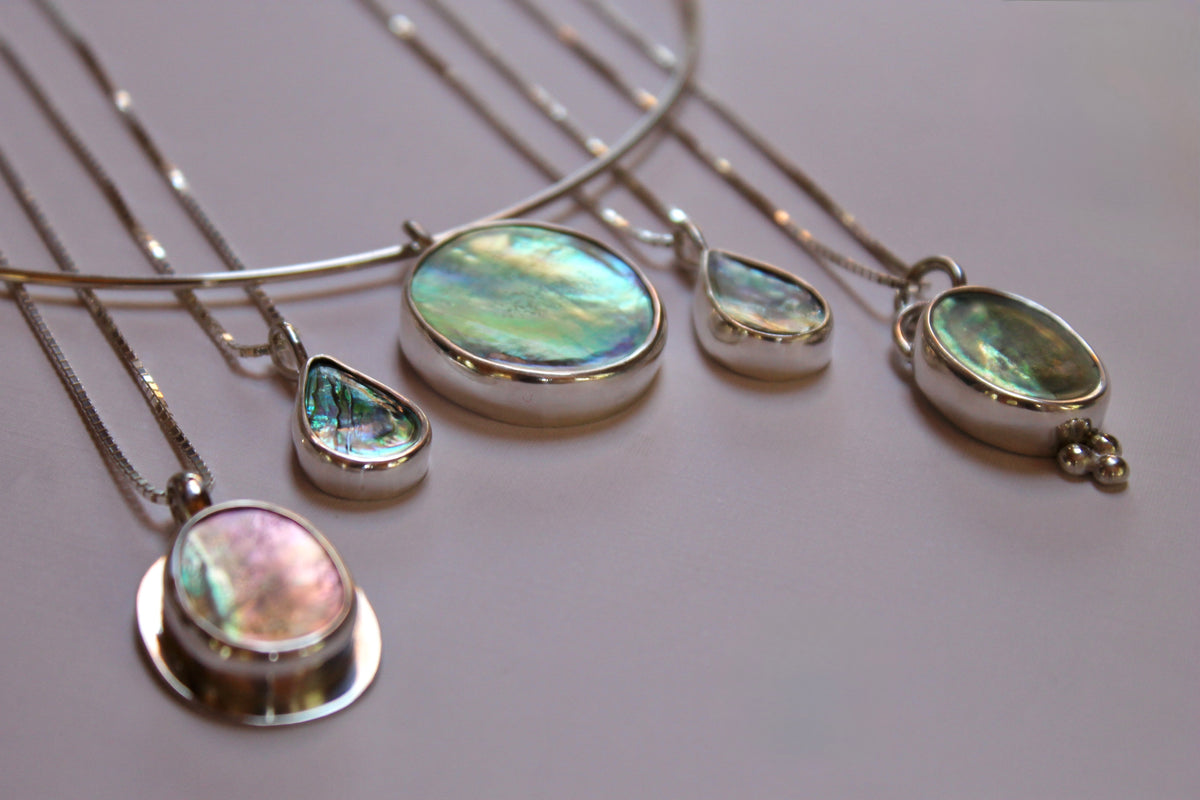 Tear Drop Abalone Pendant