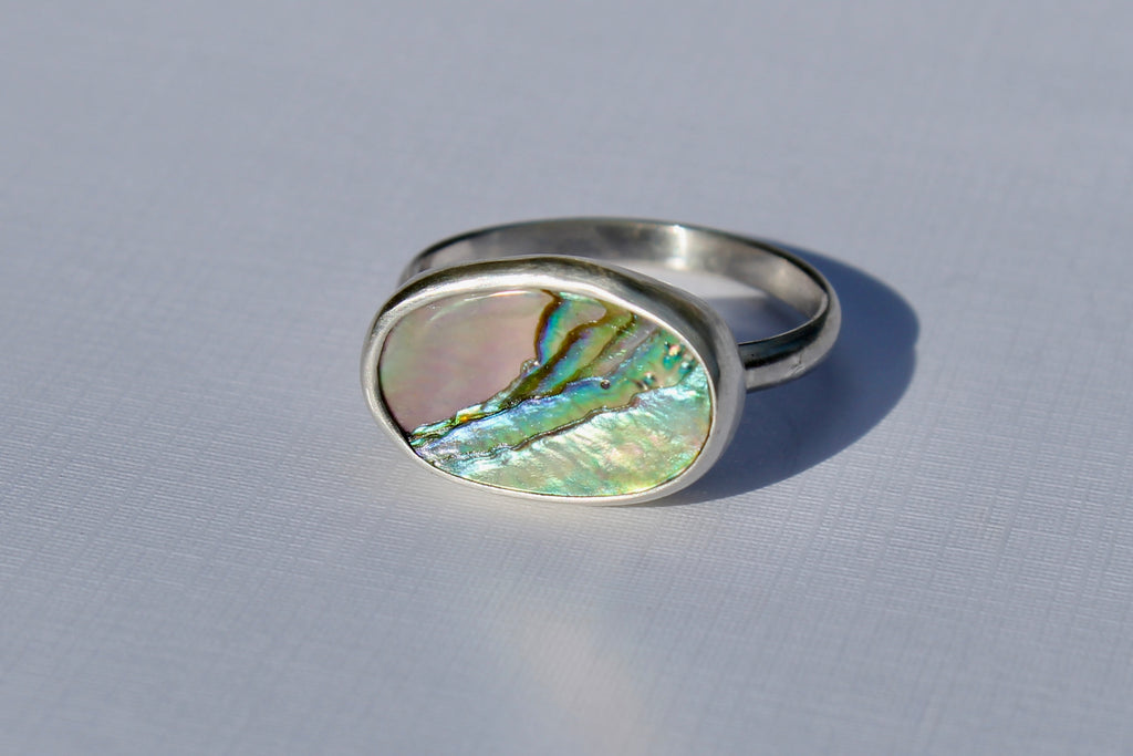 Abalone Ring 10.5