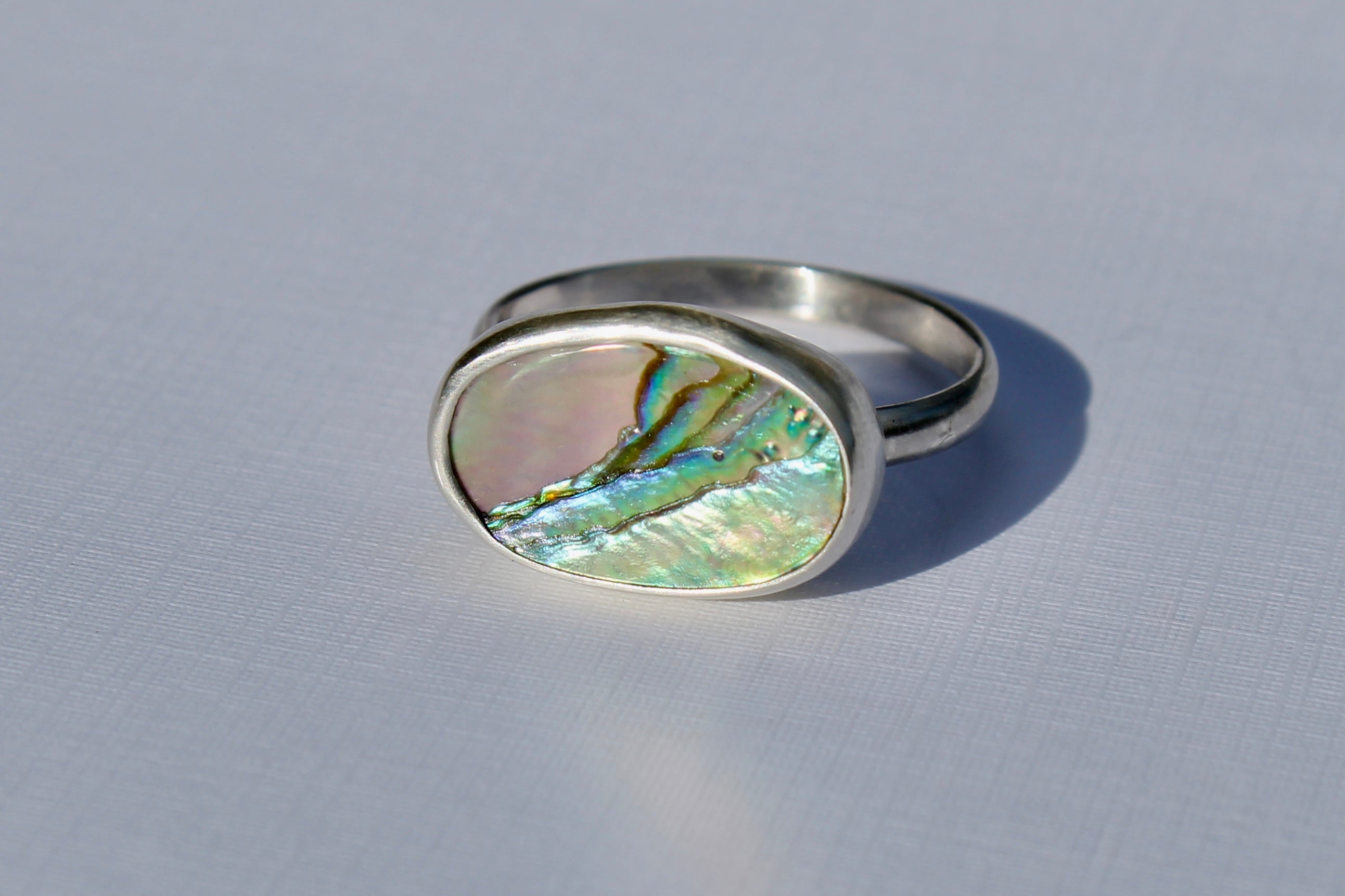 Abalone Ring 10.5
