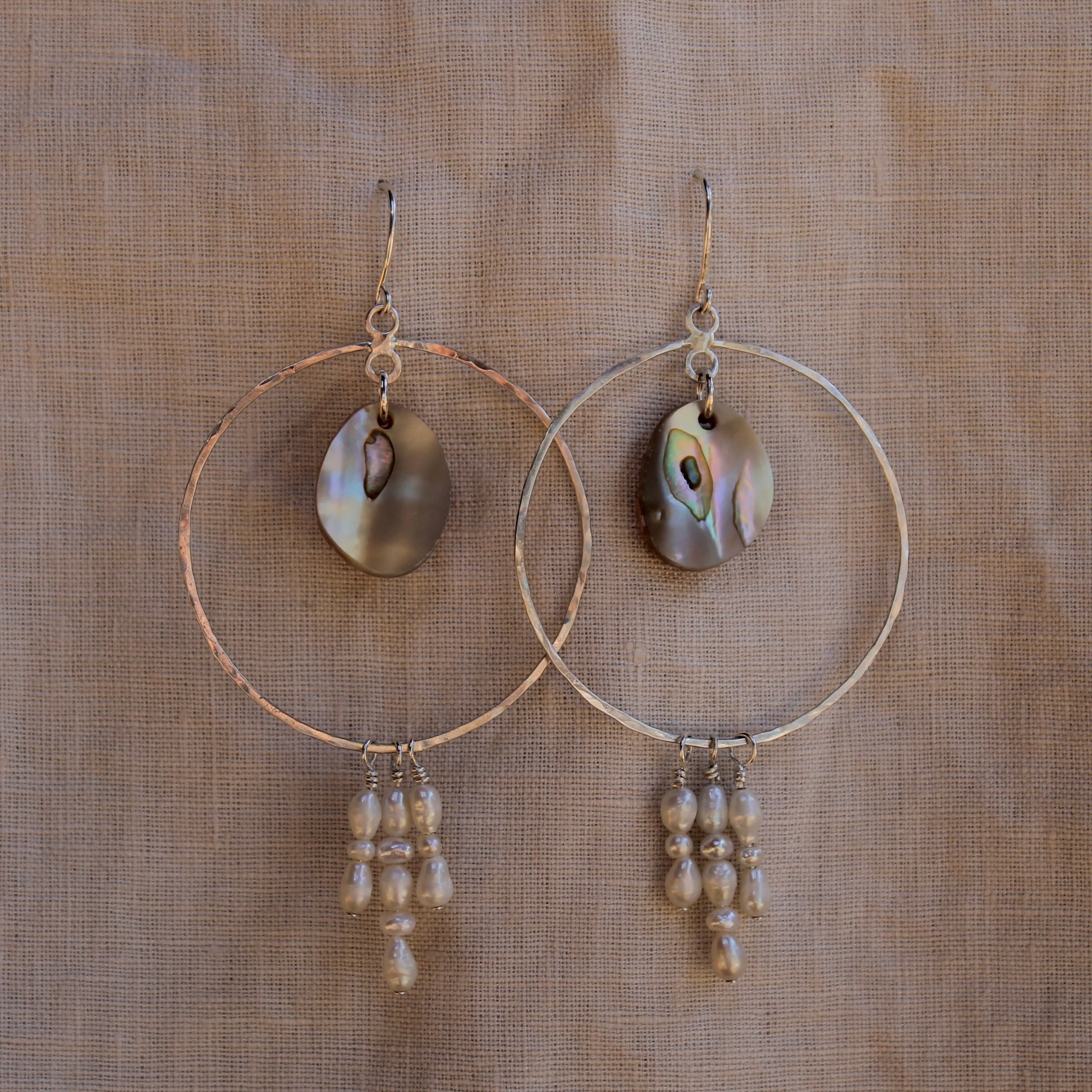 Hammered Hoops