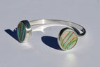 Double Abalone Cuff