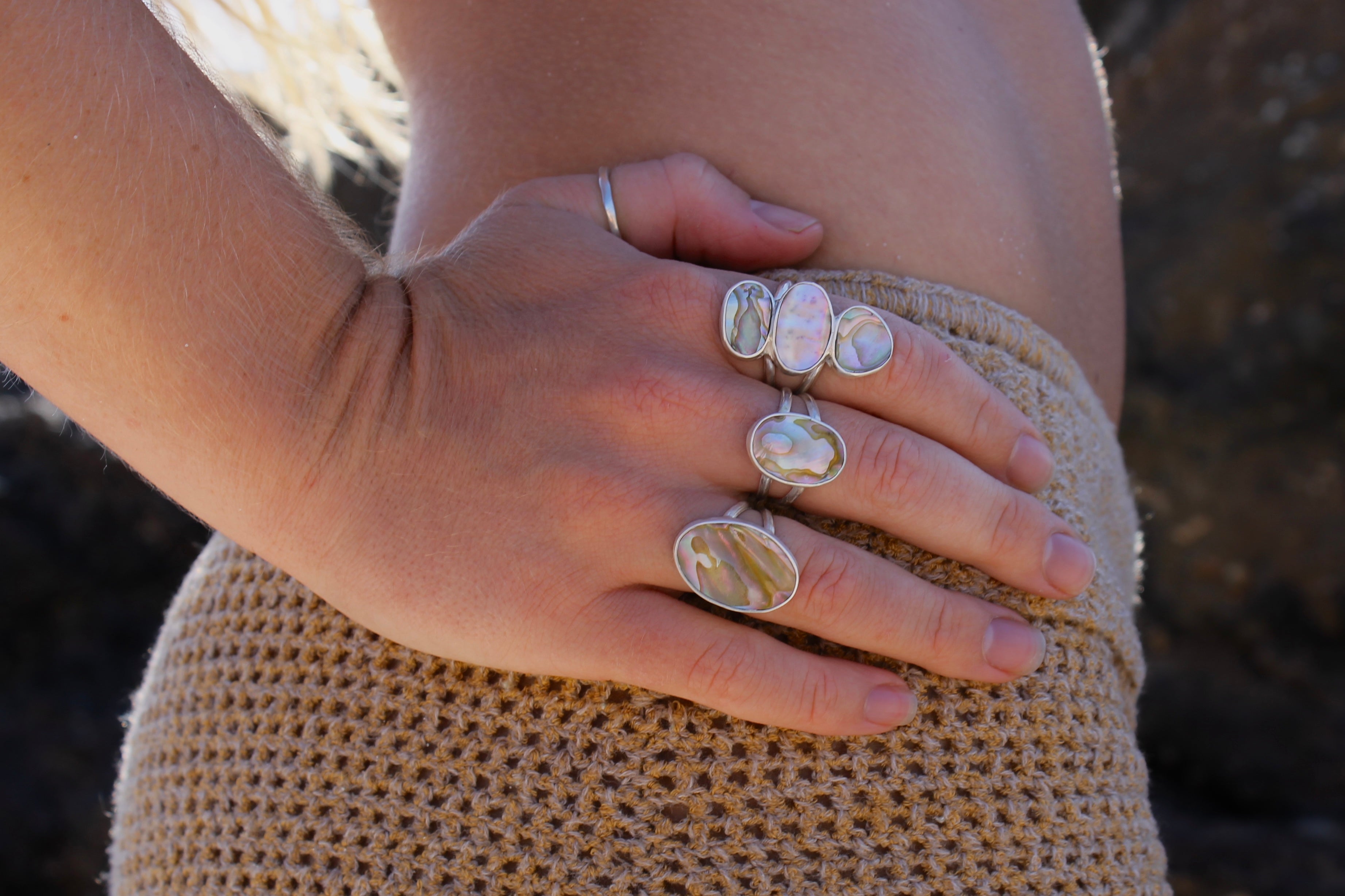 Abalone Ring