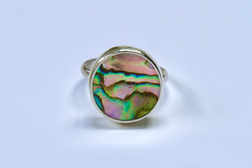 Abalone Ring 9.5