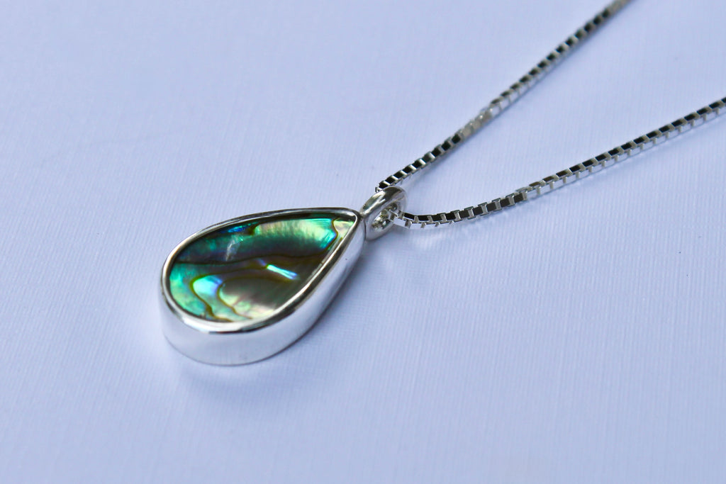 Tear Drop Abalone Pendant