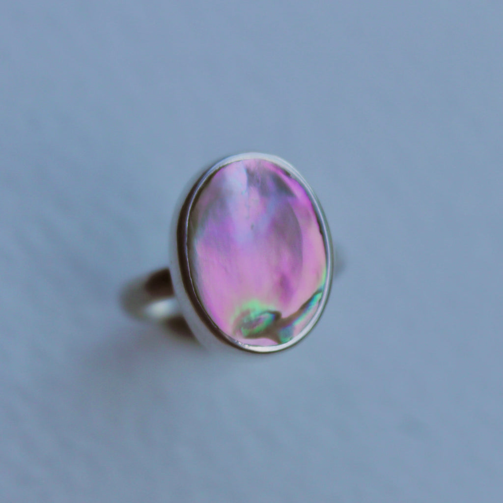 Abalone Ring 6