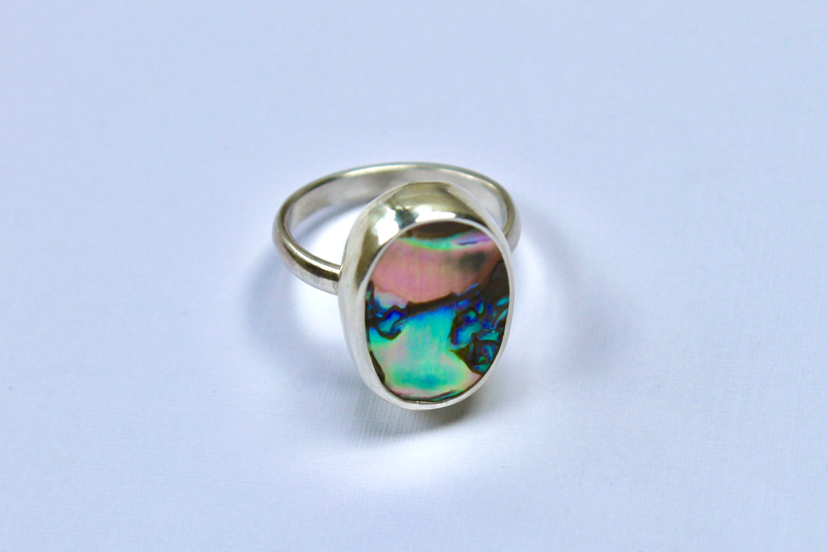 Abalone Ring 6