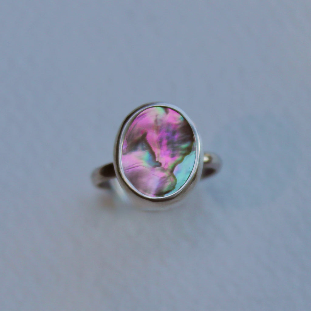 Abalone Ring 8
