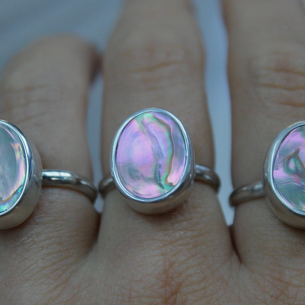 Abalone Ring 7