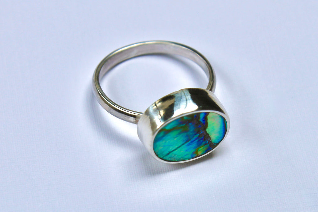 Abalone Ring 9