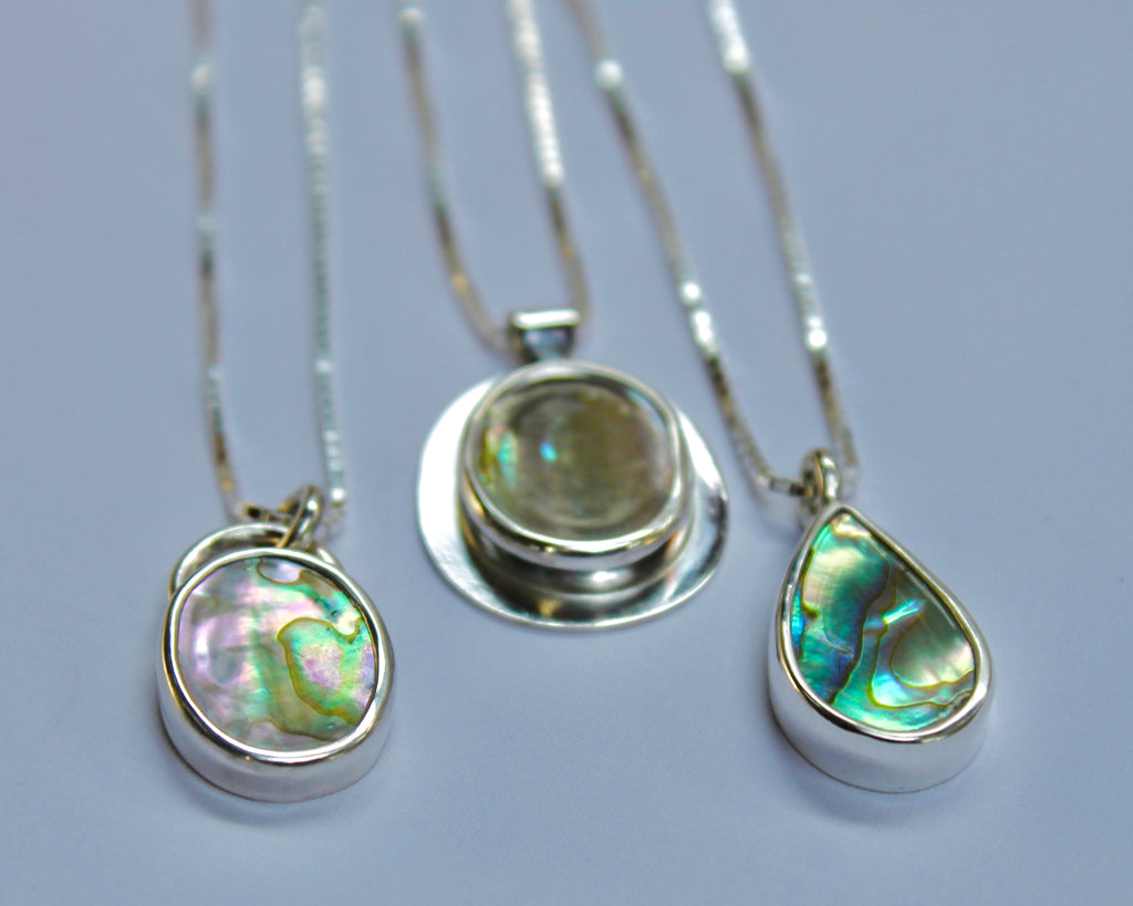 Tear Drop Abalone Pendant