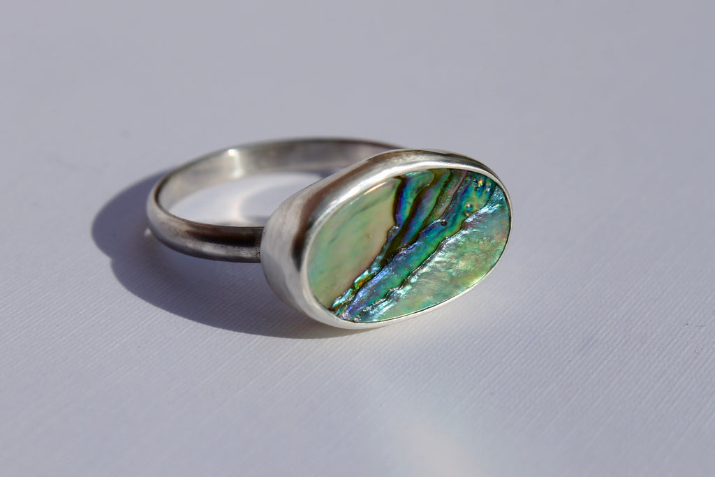 Abalone Ring 10.5