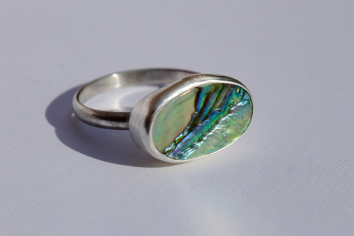 Abalone Ring 10.5