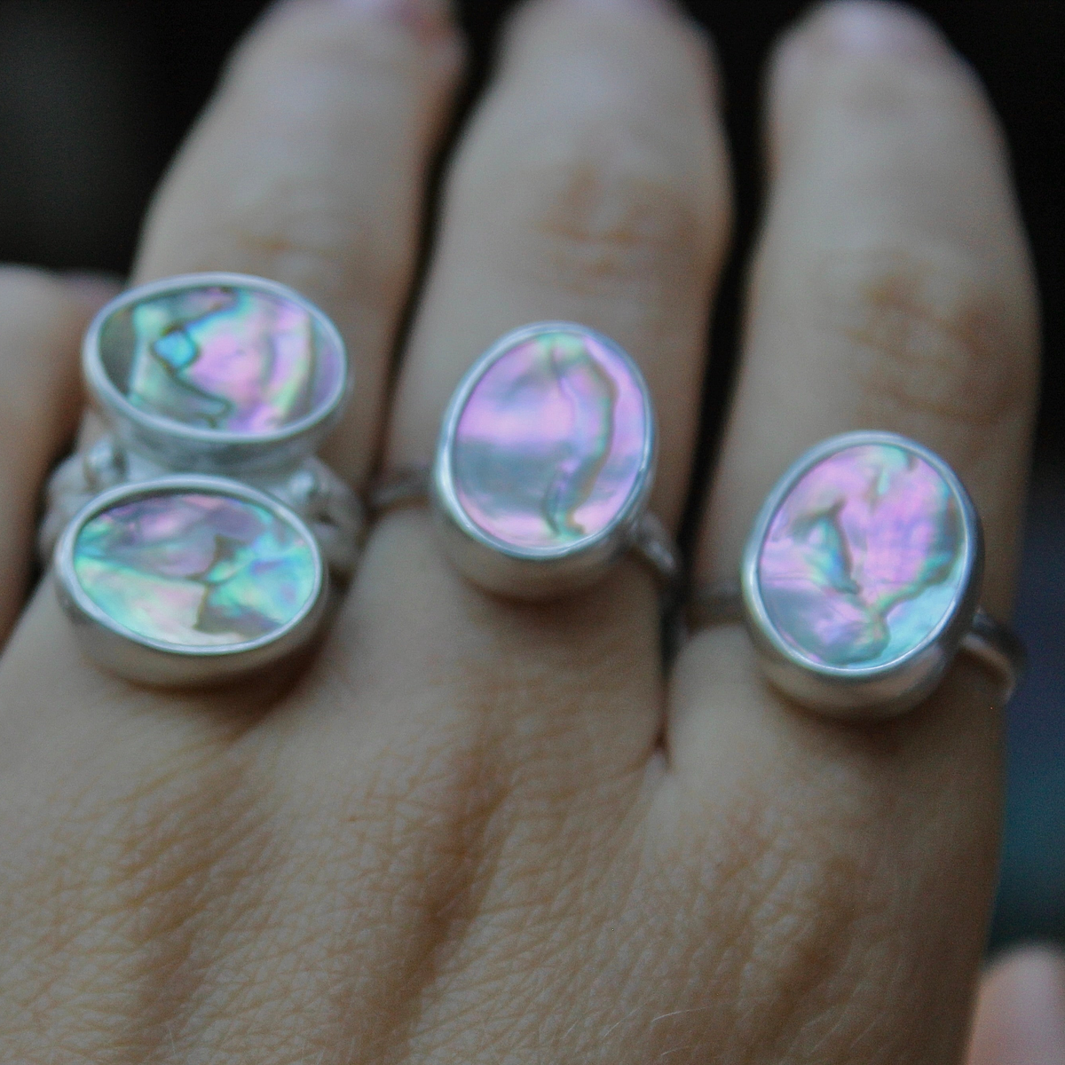 Abalone Ring 7