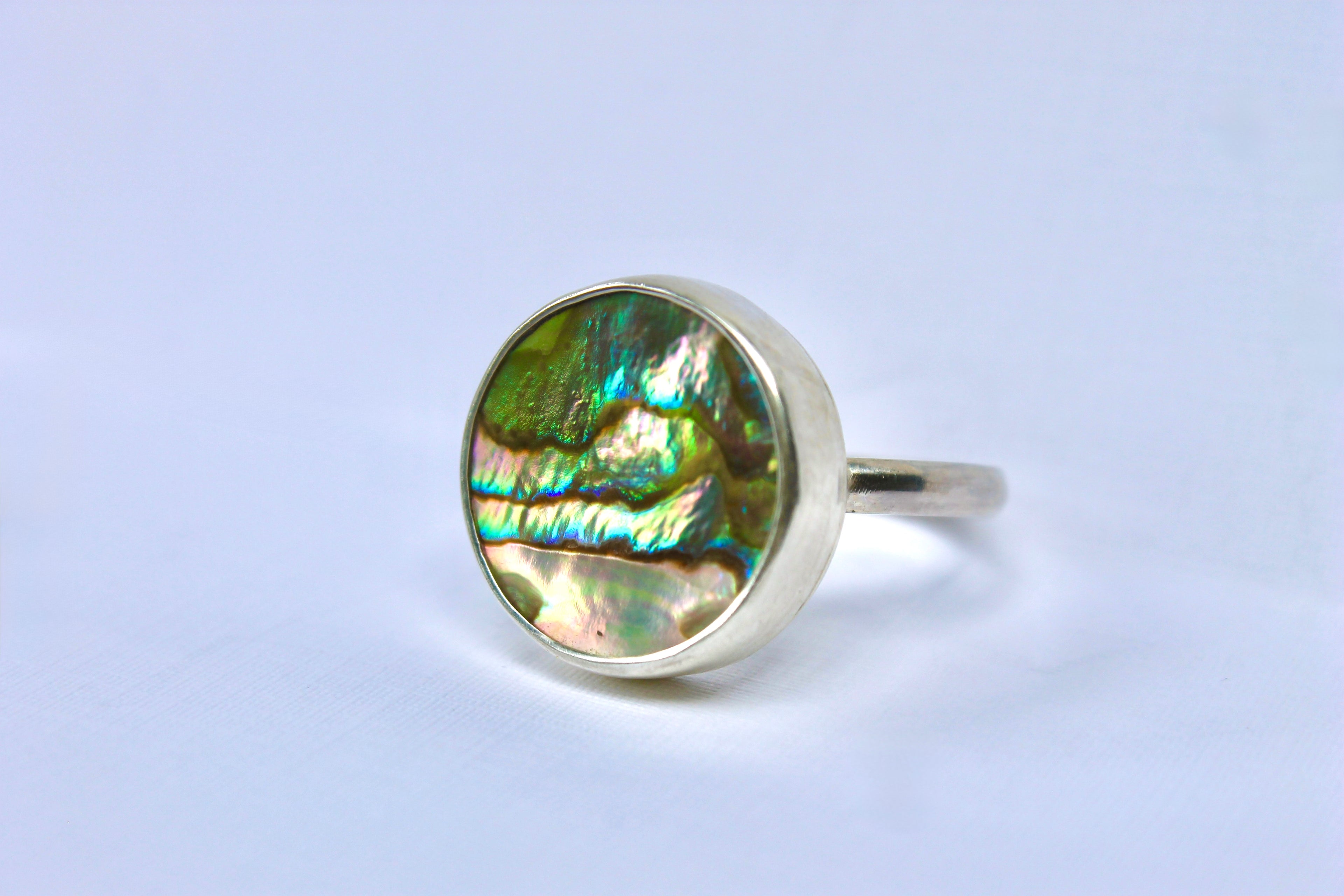 Abalone Ring 9.5