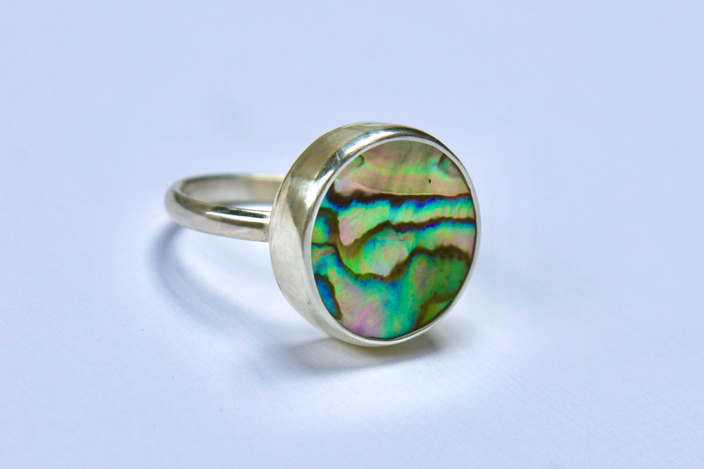Abalone Ring 9.5