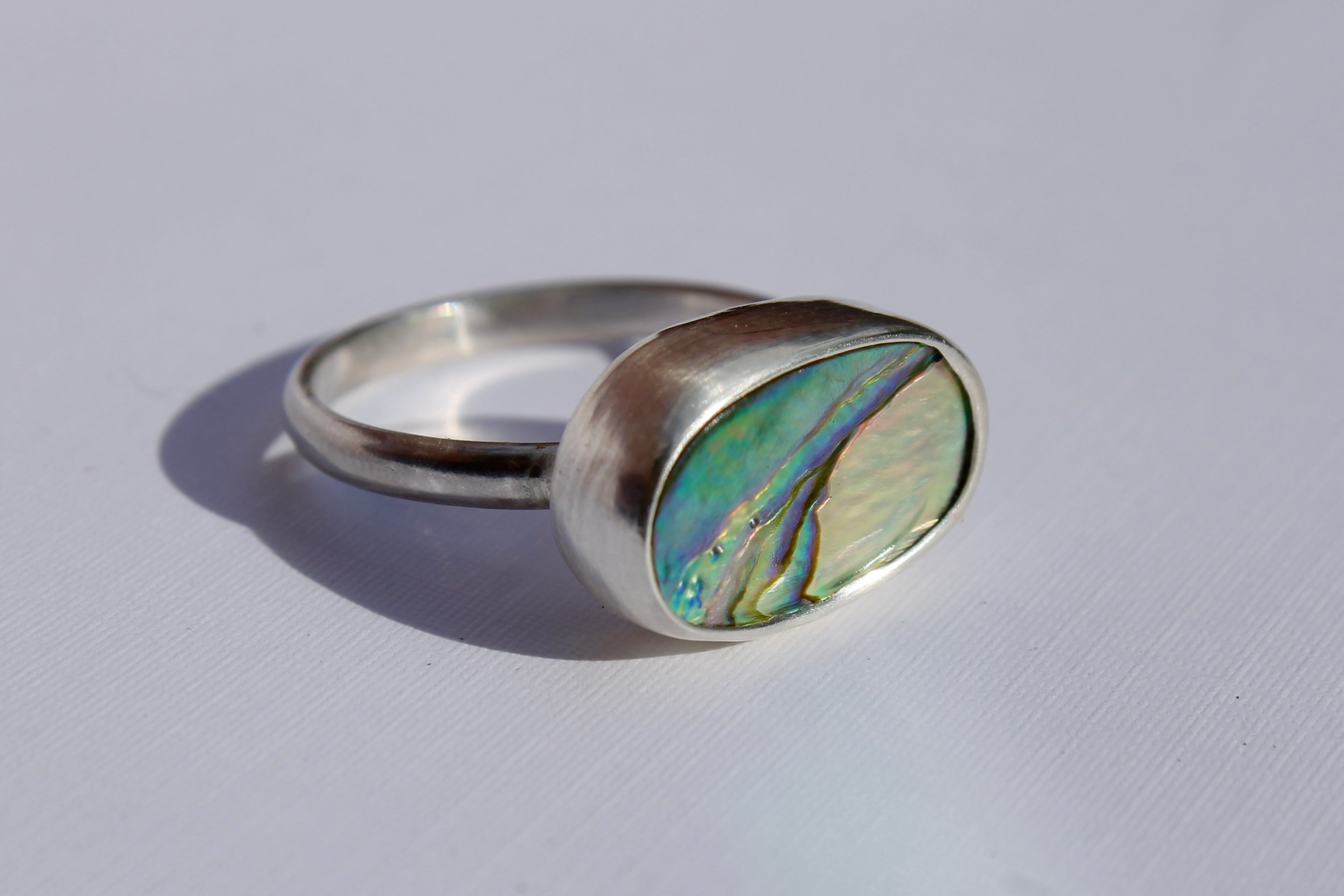 Abalone Ring 10.5
