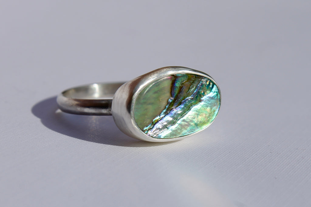 Abalone Ring 10.5