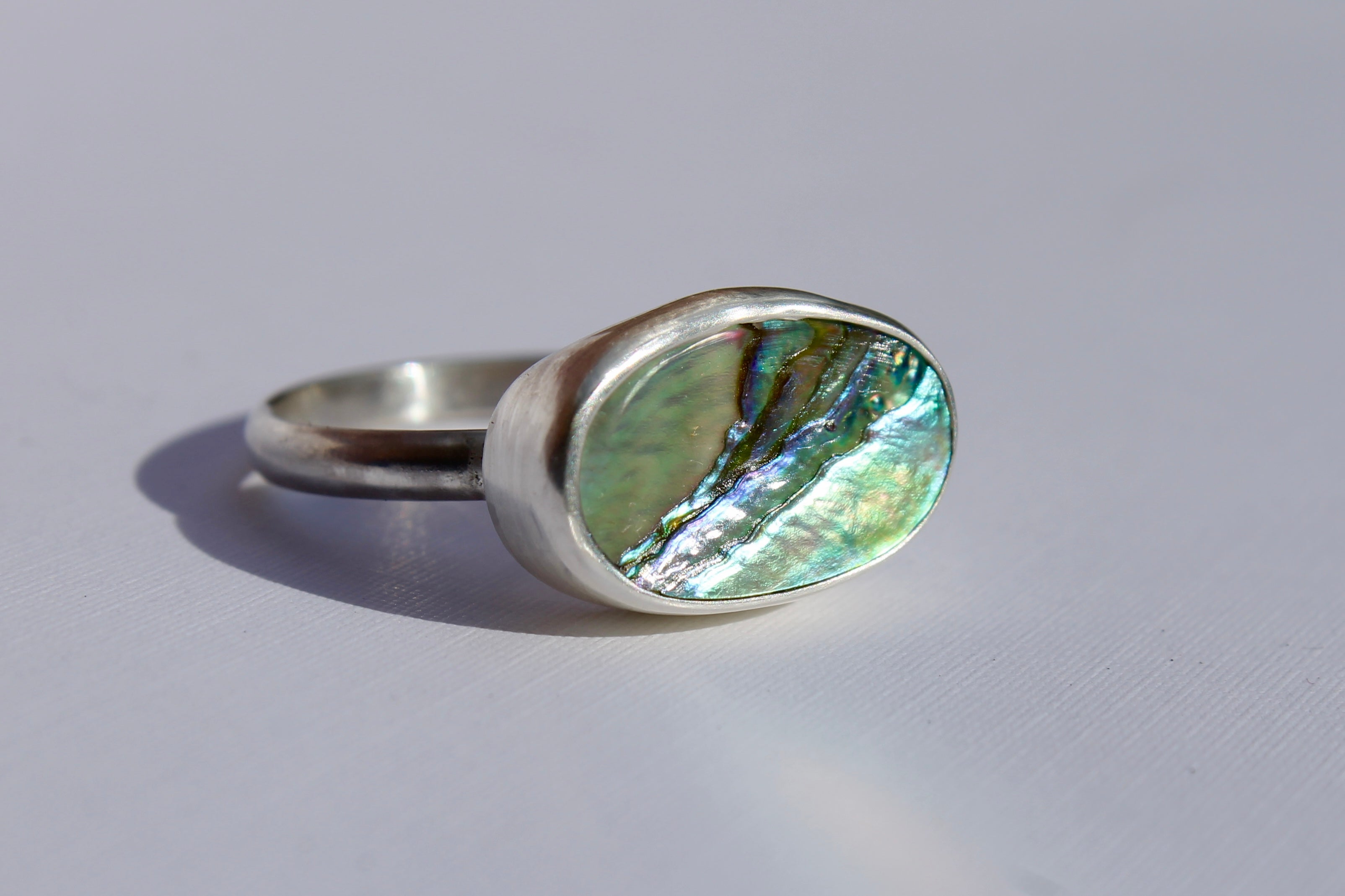 Abalone Ring 10.5
