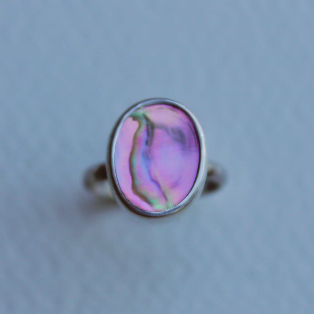Abalone Ring 7